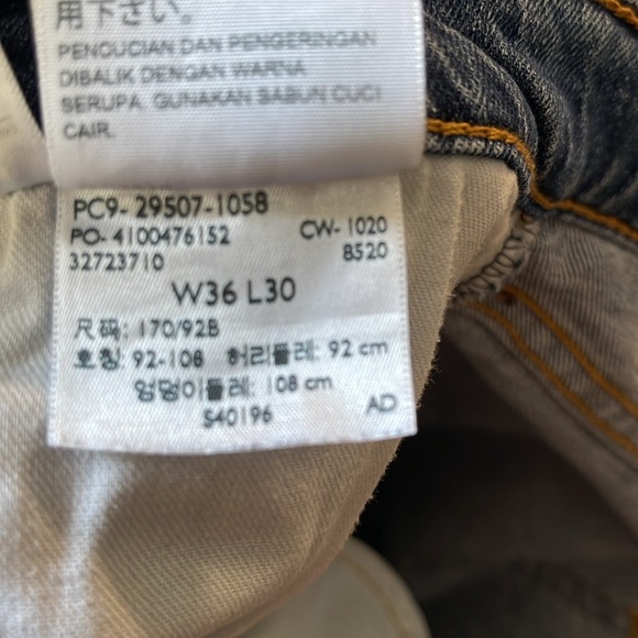 Men’s Levi’s 502  36 x 30 - Picture 5 of 6